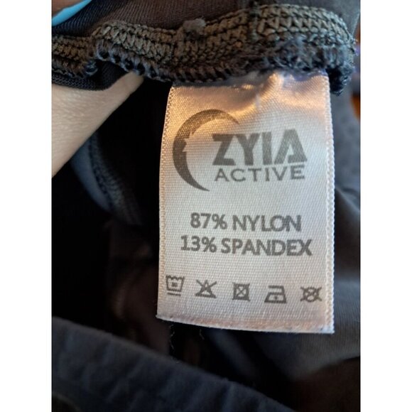 Zyia Everywhere Zipper Joggers Size XXL Active Stretch Black Pockets Pants - Picture 3 of 3